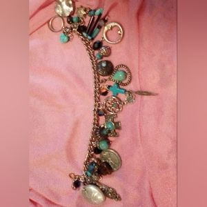 Charm bracelet, anklet, necklace.e/ gift box